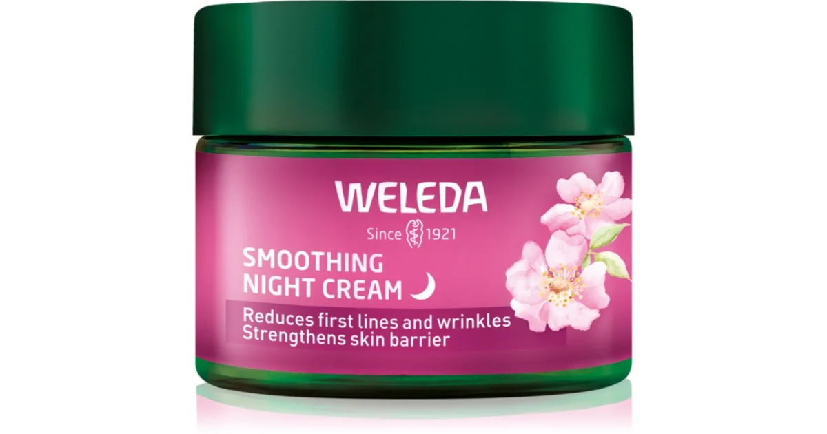 Weleda Wild Rose & White Tea Crema Notte lenitiva - 40ml