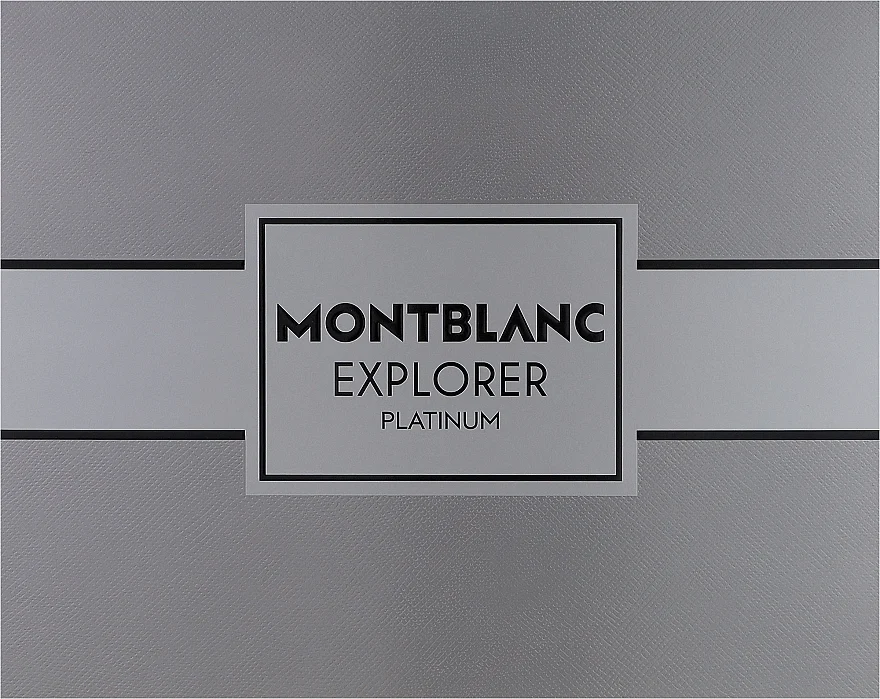 Montblanc Explorer Platinum