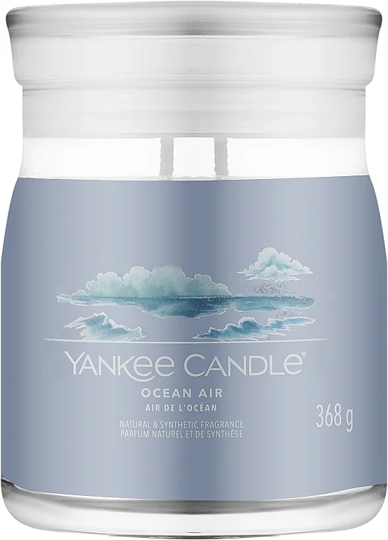 Candela profumata "Ocean Air", 2 stoppini