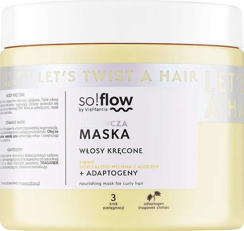 Maschera per capelli ricci