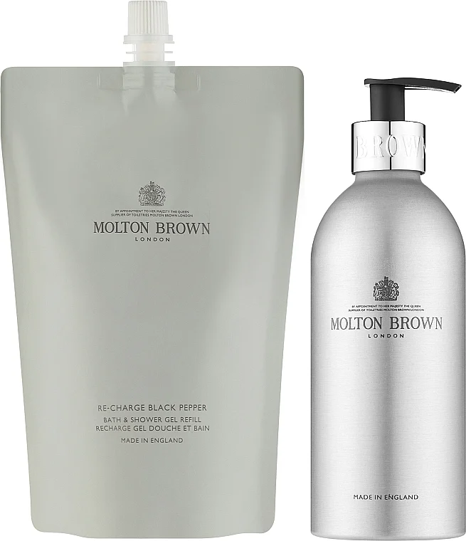 Molton Brown Re-Charge Black Pepper Body Care Refill Gift Set