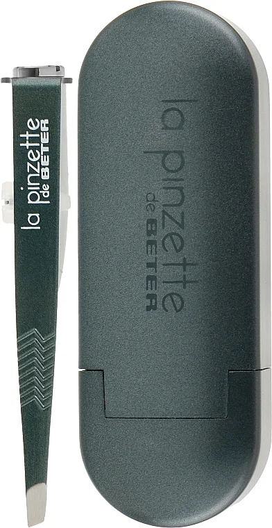 Pinzette smussate illuminate con specchio, grigio