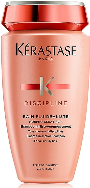 Shampoo lisciante per capelli ribelli