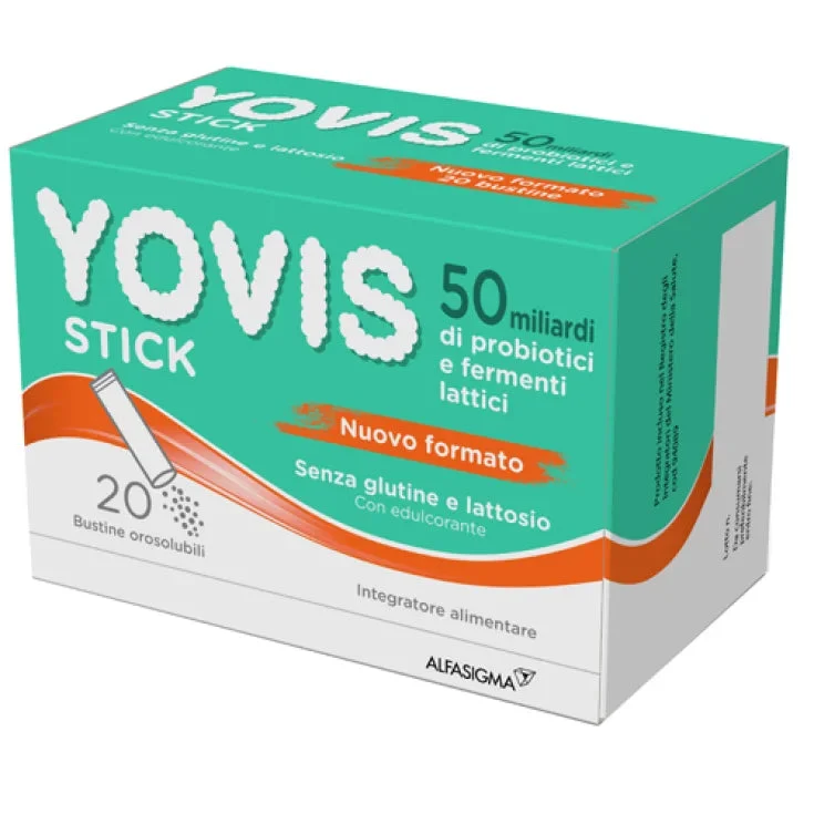 Alfasigma spa Yovis Stick Alfasigma 20 Bustine Orosolubili
