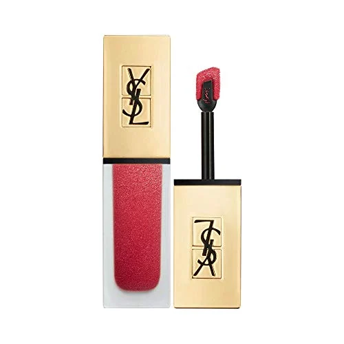 Yves Saint Laurent Tatouage Couture The Metallics Mat Stain Rossetto Liquido 101 Cromo Red Clash 6 ml