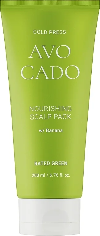 Maschera nutriente per cuoio capelluto con olio di avocado ed estratto di banana