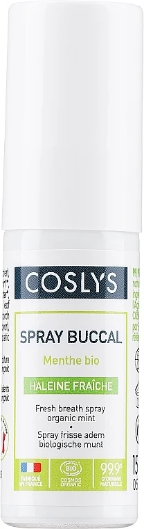 Spray orale alla menta biologica