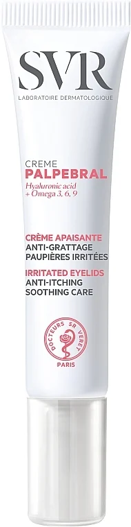 Crema lenitiva per la pelle delle palpebre