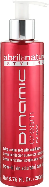 Crema per styling capelli con effetto condizionante