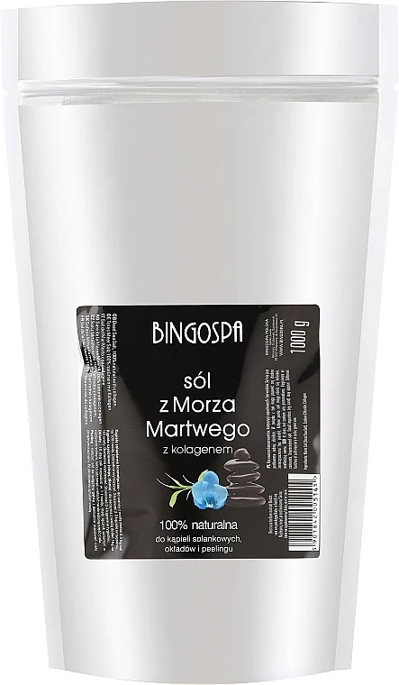 Sale del Mar Morto con collagene