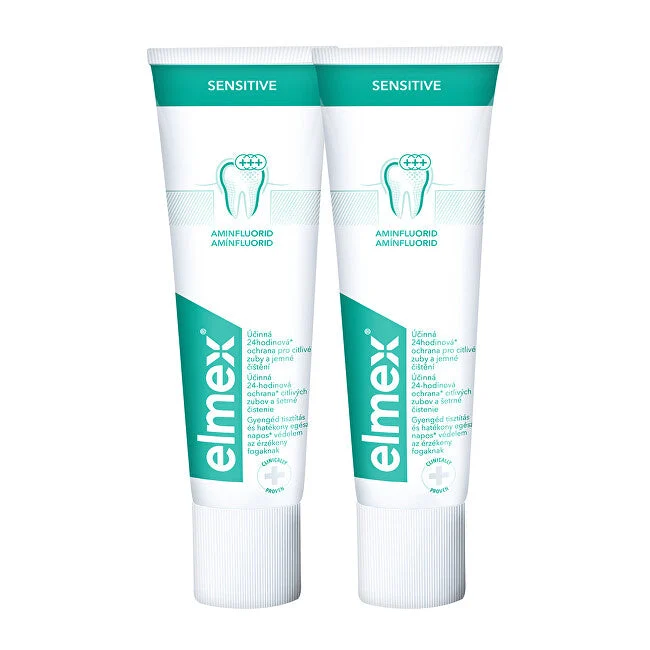 Elmex Dentifricio Per Denti Sensibili Sensitiv E Duopack 2 X 75 Ml